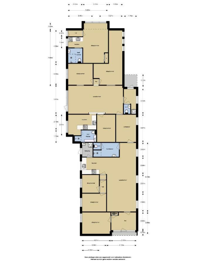 Sfeervol 6 Persoons Appartement - Van Alle Gemakken Voorzien! Bakkeveen Екстериор снимка